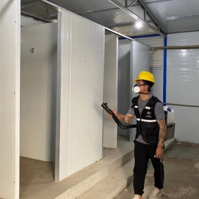 工地消杀，宿舍生活区杀蚊子、苍蝇