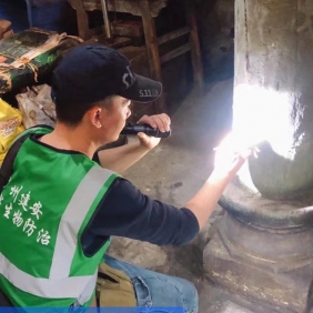 文物建筑白蚁防治，广州市古建筑防治白蚁