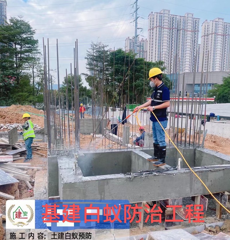 土建预防白蚁工程